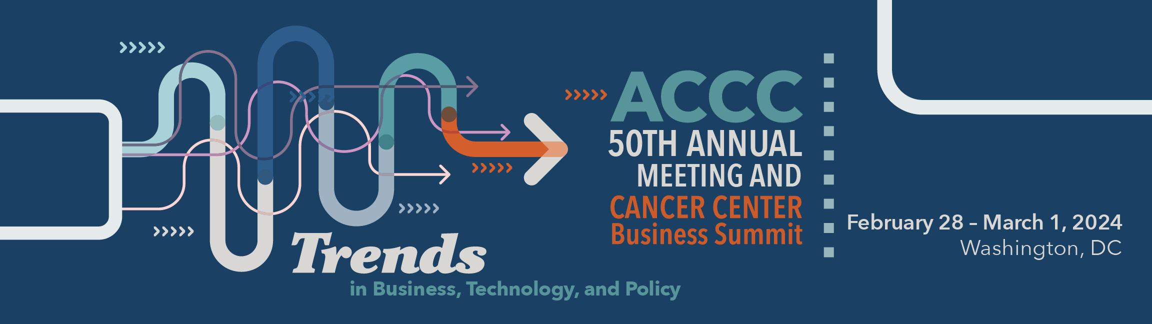 ACCC 50th Annual Meeting & Cancer Center Business Summit, February 28 - March 1, 2024, Washington DC