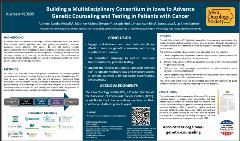 Building a multidisciplinary consortium in Iowa to advance genetic counseling and testing in patients with cancer 