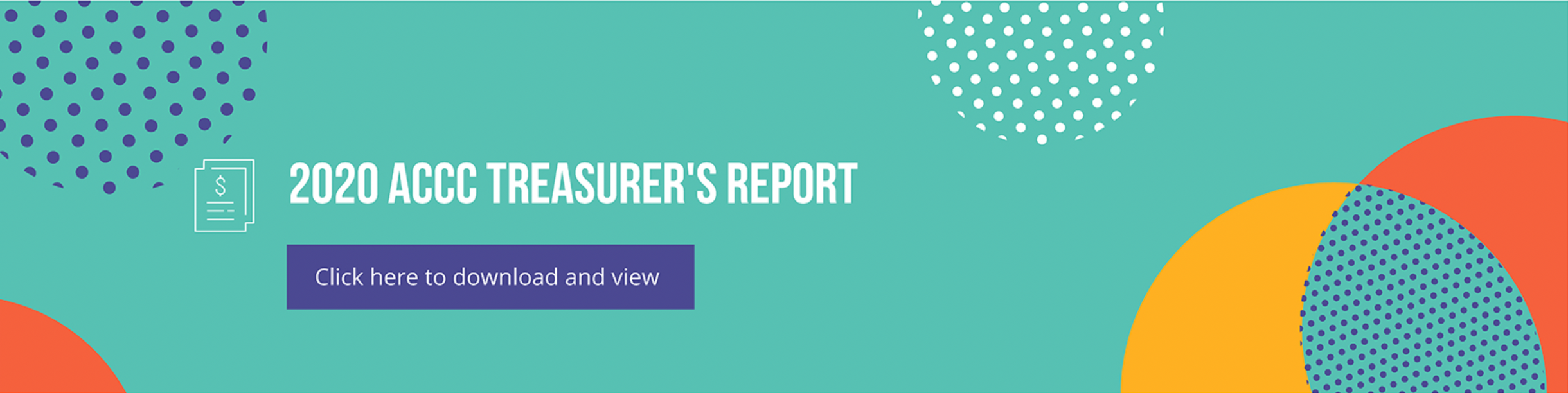 Download the 2020 ACCC Treasurer's Report