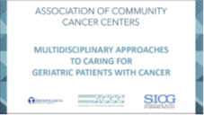 Geriatric Patients with Cancer