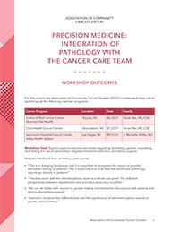 Pathology Workshop Outcomes-Cover