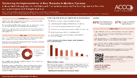 ABSTRACT-Optimizung the Implementation of New Therapies in Multiple Myeloma