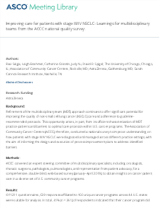 Improving care for patients with stage III_IV NSCLC_ Learnings for multidisciplinary teams from the ACCC national quality survey