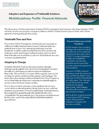 Financial Advocacy Manager