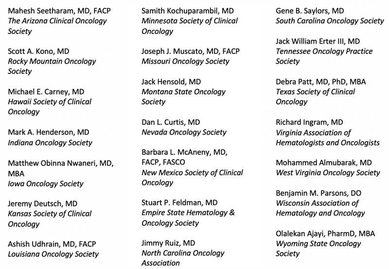 OSS President Signatures